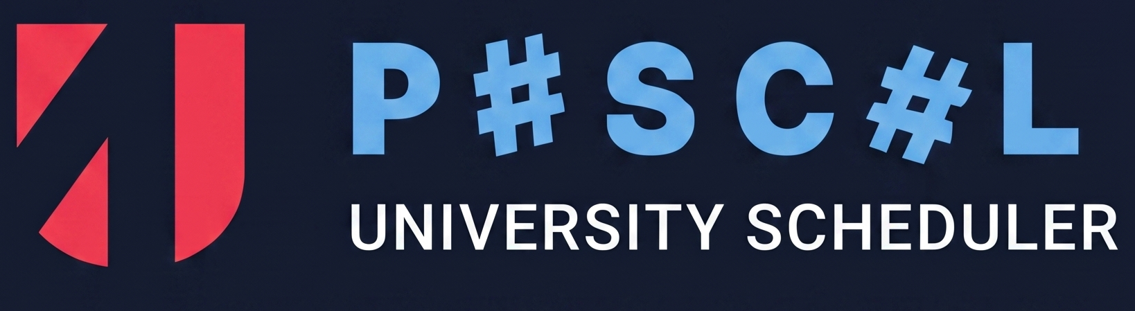 Pascal University Scheduler